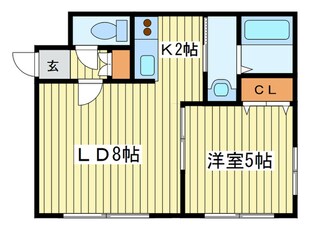 プリマクラッセ環状通東の物件間取画像